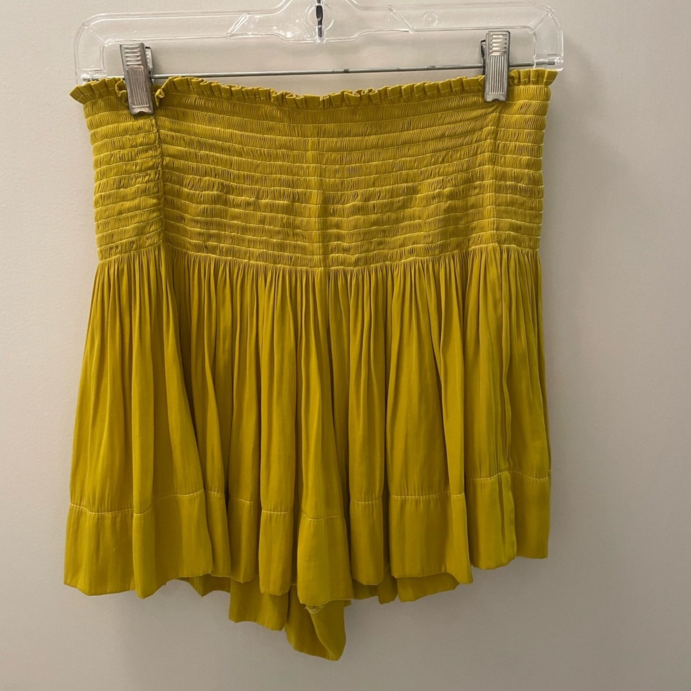 KOCH ERICA SKIRT IN YELLOW SIZE SMALL